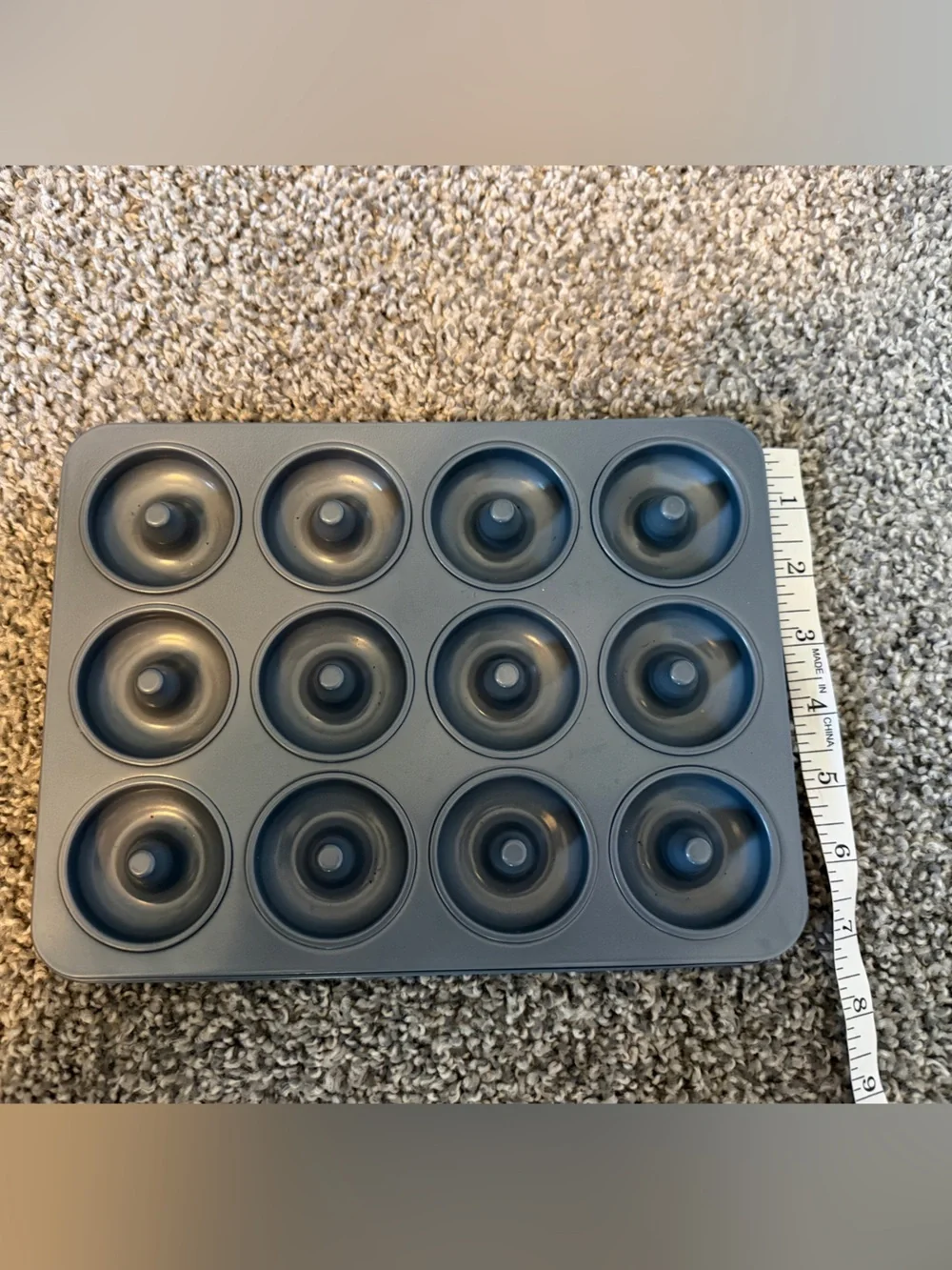 Mini Donut Baking Pan - Gray Nonstick